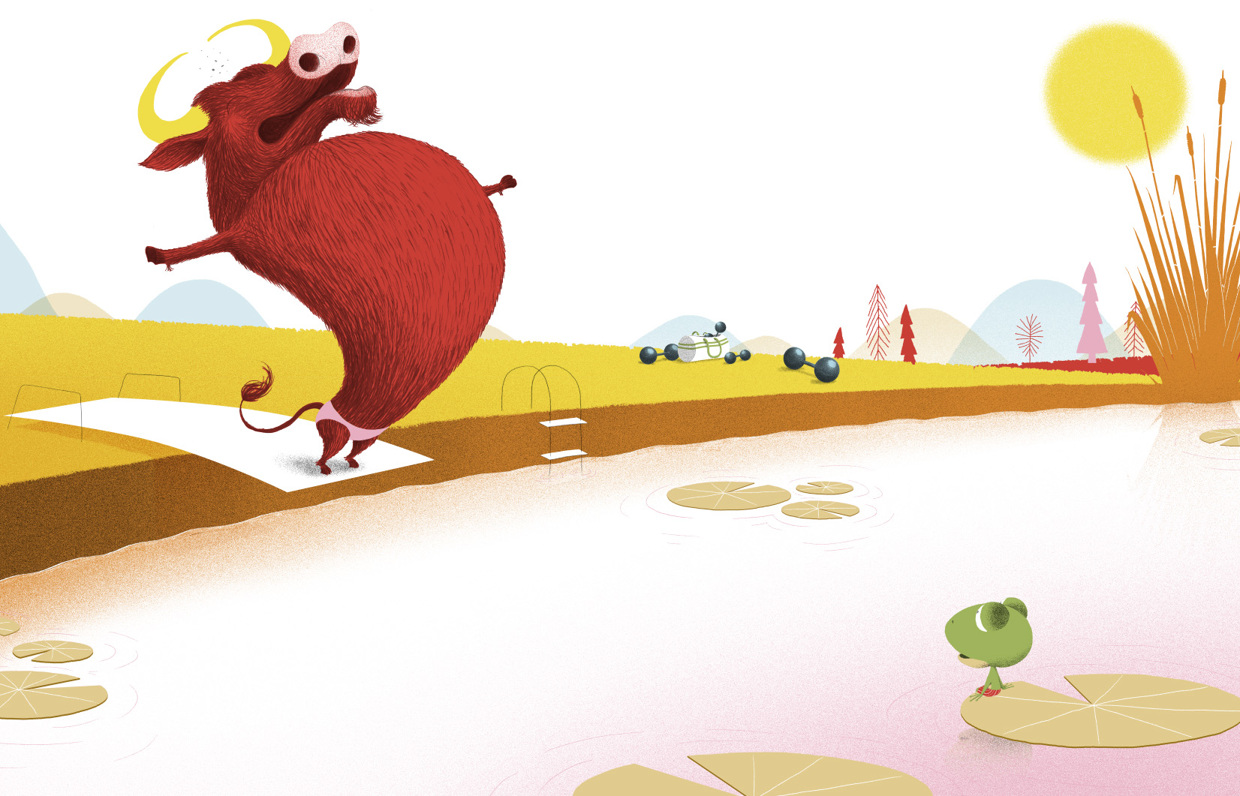 Fables de la Fontaine racontées aux enfants illustrées par Philippe