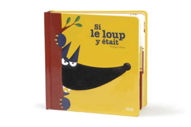 Si le loup y était livre à toucher pour tout petit de maternelle